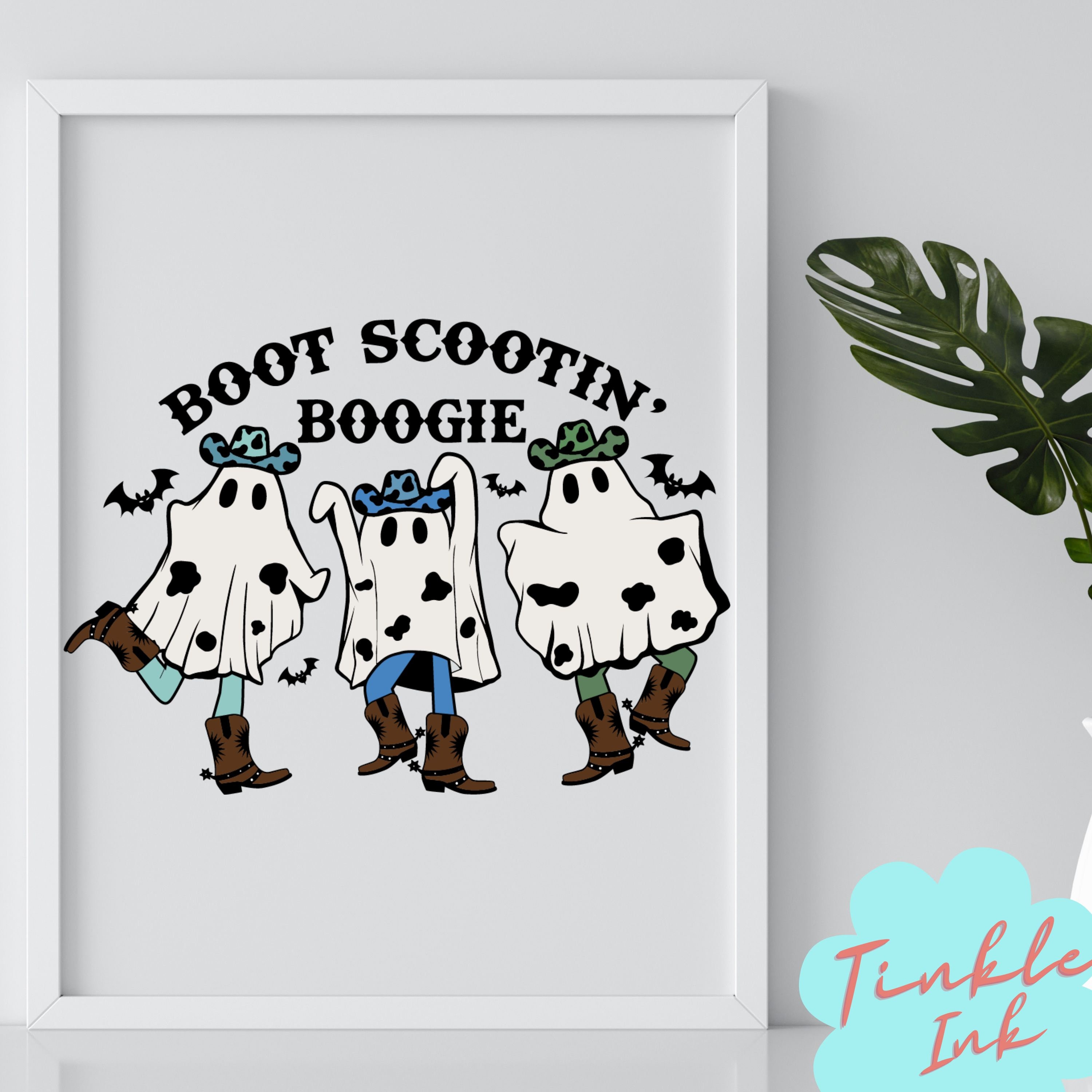 Boot Scootin Boogie SVG HalloweenSvg Gruseliger Png Etsy.de