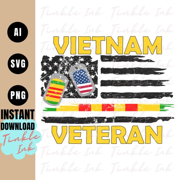 Vietnam Veteran Svg | US Veteran Svg |  Army Veteran Svg Png | Proud Veteran Png | Digital Download