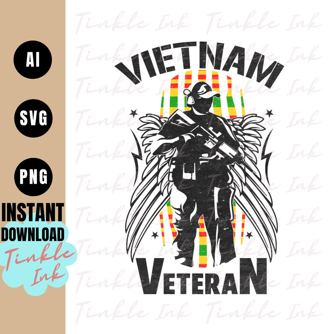 Vietnam Veteran Svg US Veteran Svg Army Veteran Svg Png - Etsy