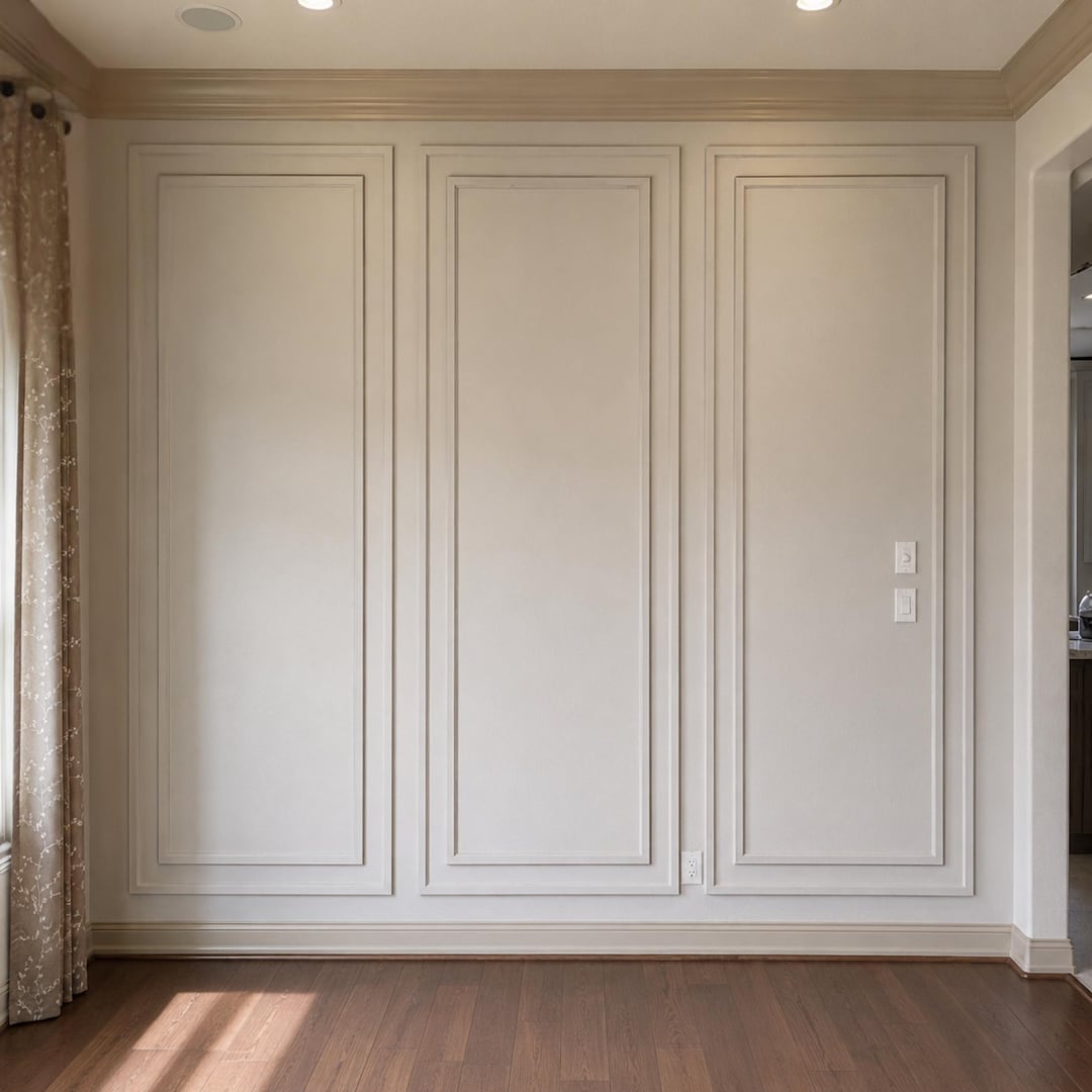 Ready to Assemble Wall Moulding Kit, Flat Wall Paneling Kit, Wall ...
