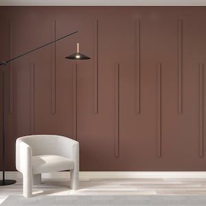 Easy DIY Wall Molding Kit – Transform Your Space with Pre-cut Bespoke Wainscoting Frames and Stylish Wall Paneling, Accent wall kit