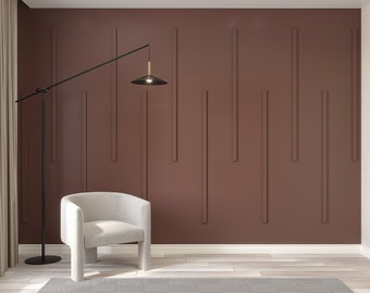 Easy DIY Wall Molding Kit – Transform Your Space with Pre-cut Bespoke Wainscoting Frames and Stylish Wall Paneling, Accent wall kit