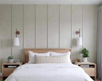 Vertical Wall Molding, Wall molding package ready to assemble, Pre-cut factory primed, Wall paneling kit, Wall Molding Kit