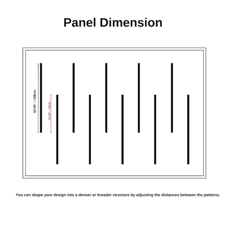 Easy DIY Wall Molding Kit – Transform Your Space with Pre-cut Bespoke Wainscoting Frames and Stylish Wall Paneling, Accent wall kit image 2