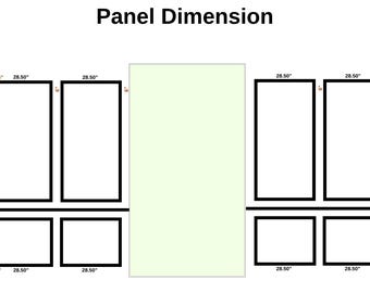 Pre-Cut Wall Paneling Kit: Wainscoting Molding, Paintable, Easy Install