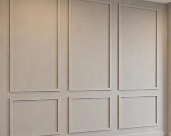 Wall Molding Kit, Pre Cut Moulding,Moulding Wall Trim Kits,  Accent Wall Panels,