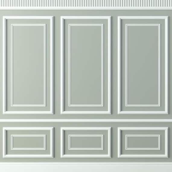 Ready to Assemble Wall Molding Kit - 3 Upper and 3 Bottom Nested