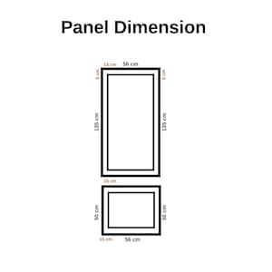 Pre-Cut Wall Paneling Kit: Wainscoting Moldings, Paintable, Easy Install