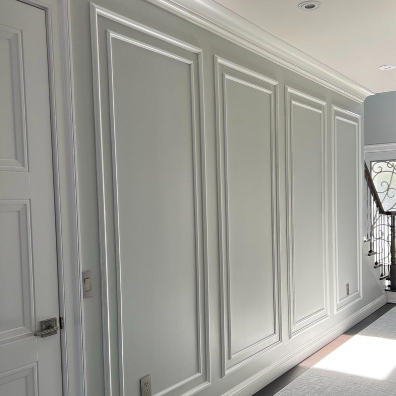 Wainscoting Cladding Kit - Easy to Install - Pre-cut, Factory Primed ...