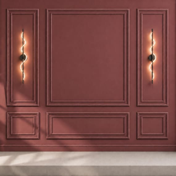 Paintable Polystyrene Wall Molding Trim, Multiple Profiles for Wainscoting and DIY Accent Walls