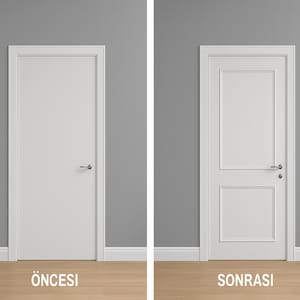 Pre-Cut Door Molding Kit: Factory Primed, Easy Install