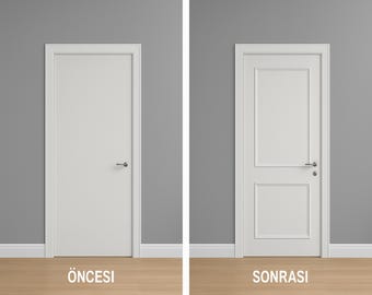 Pre-Cut Door Molding Kit: Factory Primed, Easy Install