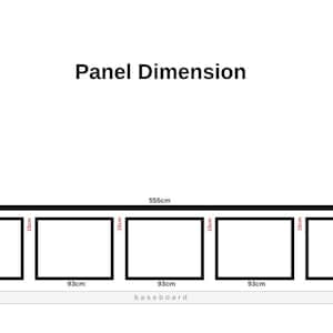 Pre-Cut Wall Molding Kit: Wainscoting Panels, Paintable, Easy Install