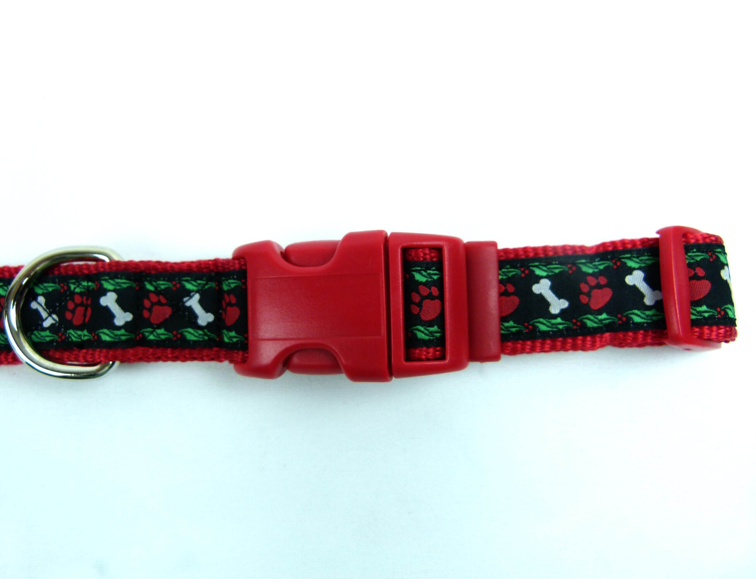 Douglas Paquette HOLLYWOOD Collars and Leashes Red bing Dog Bones