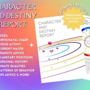 Character & Destiny | Full Astrology Birth Chart Reading | Natal Chart Reading | Birth Chart Analysis