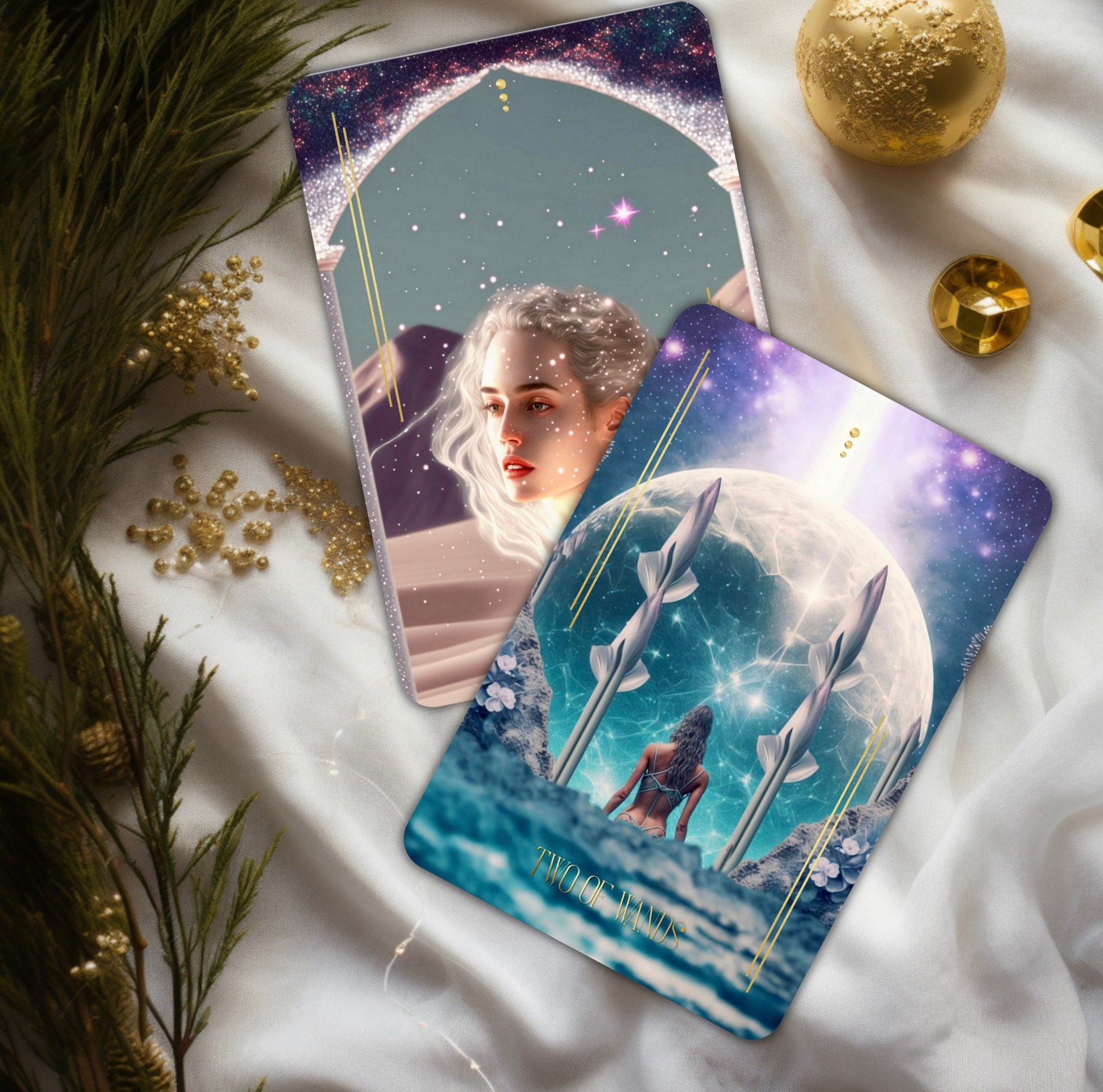 Spiritus Solis Tarot Deck With Guidebook, Unique Tarot Cards