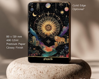 Nightborn Tarot Deck: 78 Dark Fantasy Cards with Guidebook, Gold Edged Option