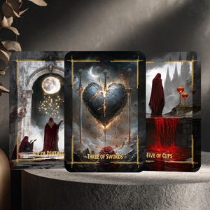 Talia Tarota Nocturne z przewodnikiem: Gold Edged Limited Edition