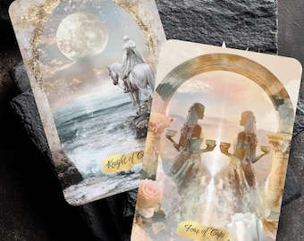 Mystra Tarot Deck with Guidebook: 78 Unique Design, Illustration, Gold Edged Limited Edition