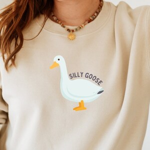 Silly Goose Sweatshirt | Silly Goose Shirt | Silly Goose T Shirt | Goose Shirt | Silly Goose Hoodie