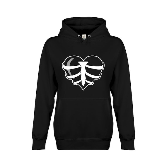 【GRAVER】24FW★ Bone Heart Dot Silhouette Sweatshirt Designer fashion, Seoul-fully created | W Concept