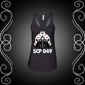 SCP 049 Women&#39;s Racerback Tank