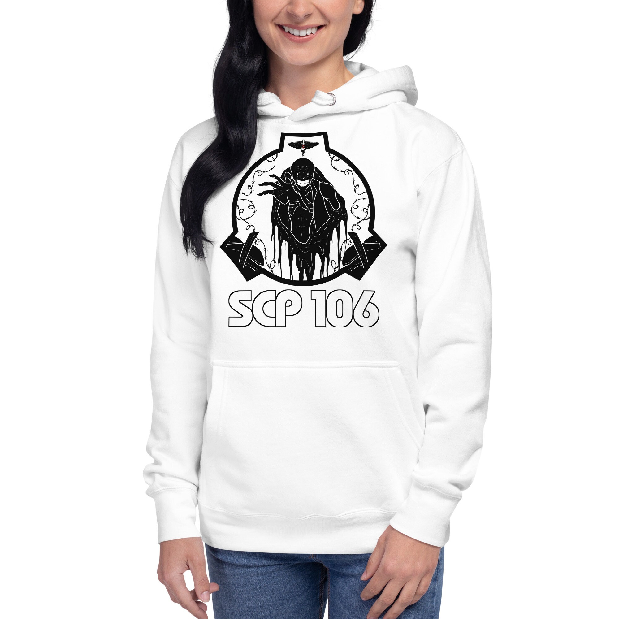  SCP-106 Zip Hoodie : Clothing, Shoes & Jewelry