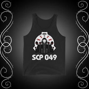 SCP 049 Unisex Tank Top