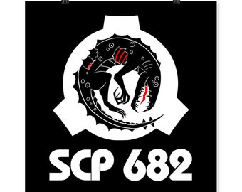 SCP-682 Poster for Sale by turntechunderg