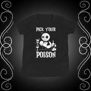 Pick Your Poison Doll Kids Shirt