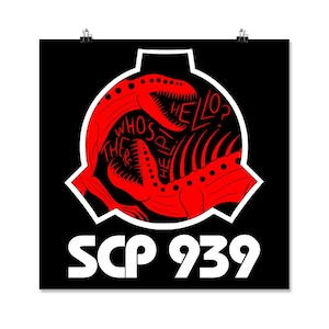 SCP 939-poster