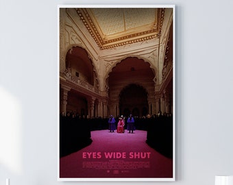 Eyes Wide Shut Movie Poster 1 - Wall Art - Minimalist Art Decor - Thriller Film - Vintage Home Decor - Contemporary Artwork - Movie Artwork