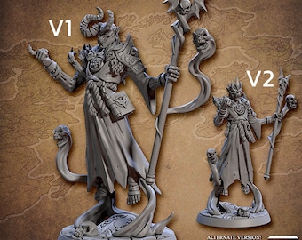Vladvuk the Apostle of Death from Horrors of Rodburg Barrows Set (Artisan Guild) Tabletop, RPG, Pathfinder, Dnd, Ghoul, Abominations