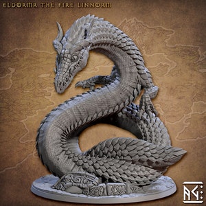 Dragon from Skutagaard Northmen Saga II (Artisan Guild) Tabletop, RPG, Pathfinder, DnD, Baldurs Gate, Bear, Bearmen, Skinchanger, Changer