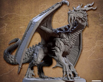 Forest Dragon from Deeproot Lurikeens Set (Artisan Guild) Tabletop, RPG, Pathfinder, Dnd, Dragon, Halfling, Forest, Baldurs Gate