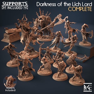 Darkness of the Lich Lord Set 37 (Artisan Guild) Tabletop, RPG, Pathfinder, DnD, Baldur&#39;s Gate