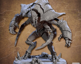 Blacktongue Assassins Zeek King (Artisan Guild) Tabletop, RPG, Pathfinder, Dnd, Zeek, Assassins, Baldurs Gate