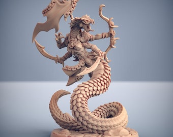 Sethris Bloodhiss (Artisan Guild) Tabletop, RPG, Pathfinder, Dnd, Snake, Skullsnake, Gaint Snake, Baldurs Gate