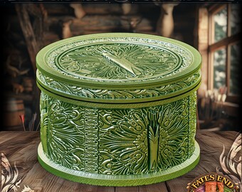 Ranger Dice Vault | Dice Holder | D20 | Dice Holder | 3D Printed | Tabletop RPG | Fates End | Dungeons and Dragons Accessory
