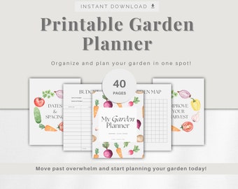 Printable Garden Planner