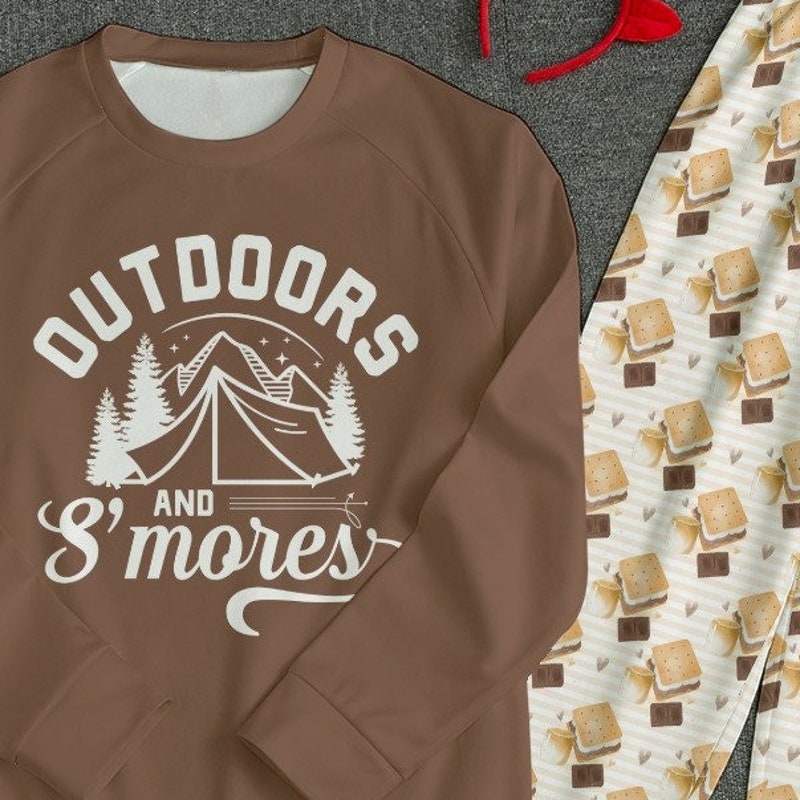 Girls Camp Pajamas Etsy