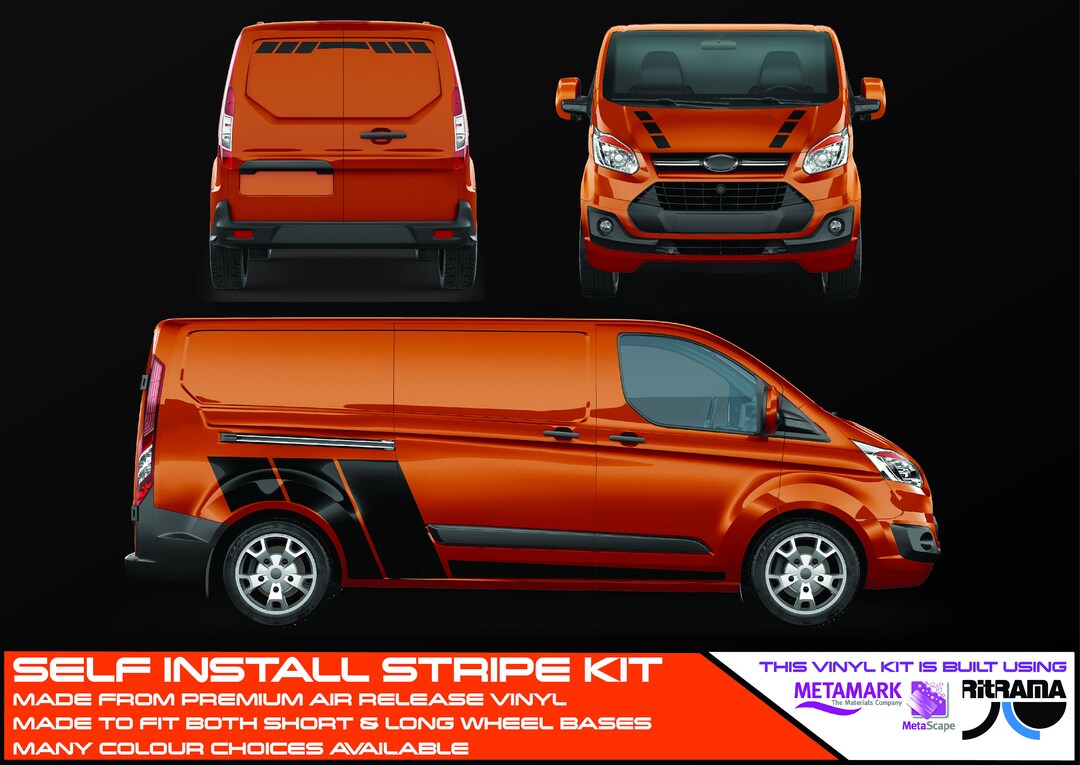 Self Install Vinyl Van Graphics Kit Etsy