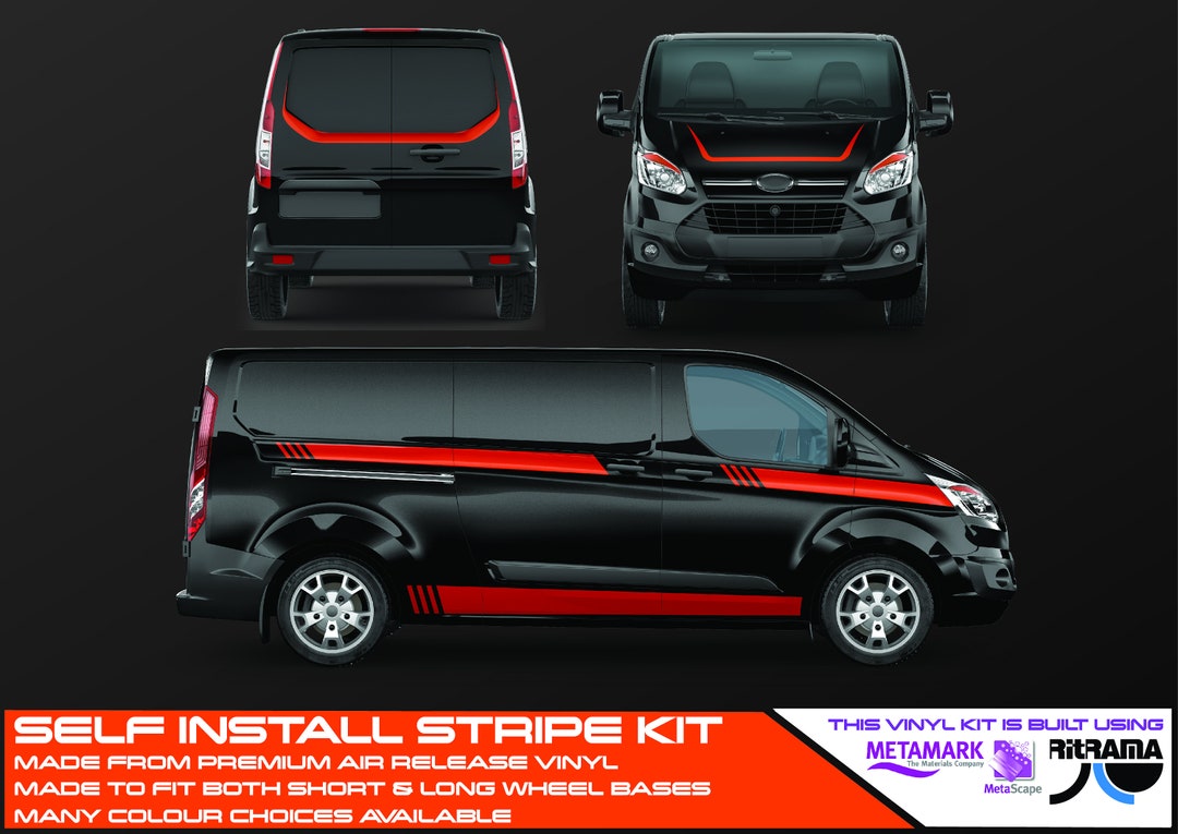 Self Install Vinyl Van Graphics Kit Etsy