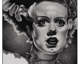 portrait of Elsa Lanchester