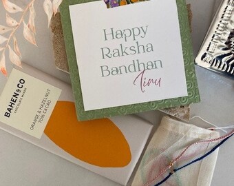 Raksha Bandhan Gift Box - Rakhi - Rakhi Card