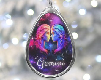 Gemini Necklace-Gemini Gift Ideas-Astrology Necklace-Zodiac Constellation Necklace Jewelry-Gemini ring-Christmas-Best Friend Birthday Gift