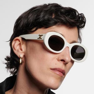 Celine Gold Triomphe Sunglasses - Etsy