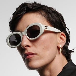 Vintage CELINE Paris‎ Sunglasses, Model 64, Oversized, Made in France CELINE Paris Sunglasses, Model 64, Oversized, Made in France  main image 4