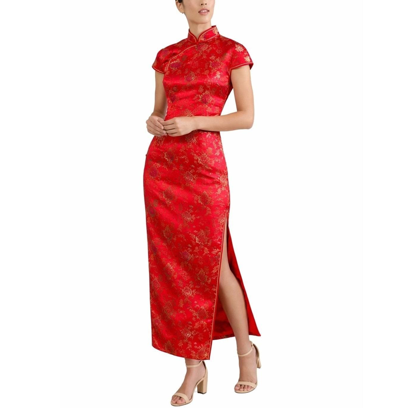 Fitted Chinese Dress - Etsy