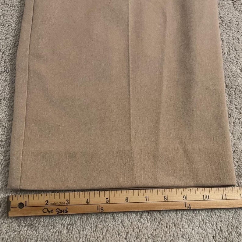 Favorite Daughter The Favorite Pant Sz 12 Pleated Wide Relax Fit High Rise Beige image 11